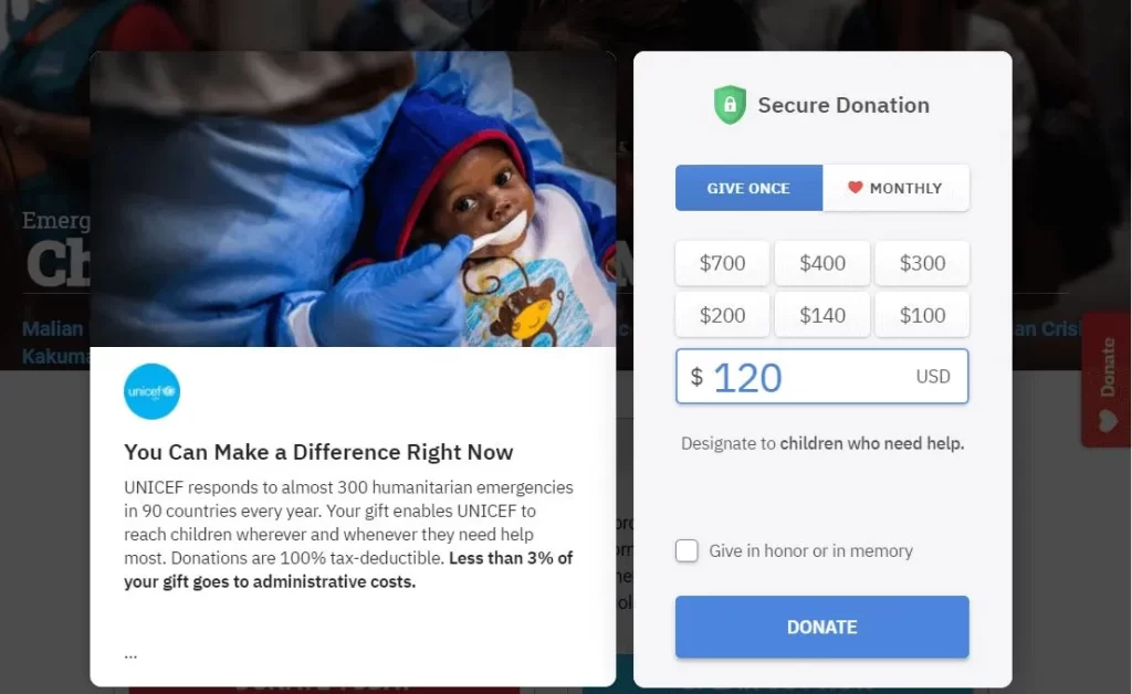 How to make a donation fundraiser website?