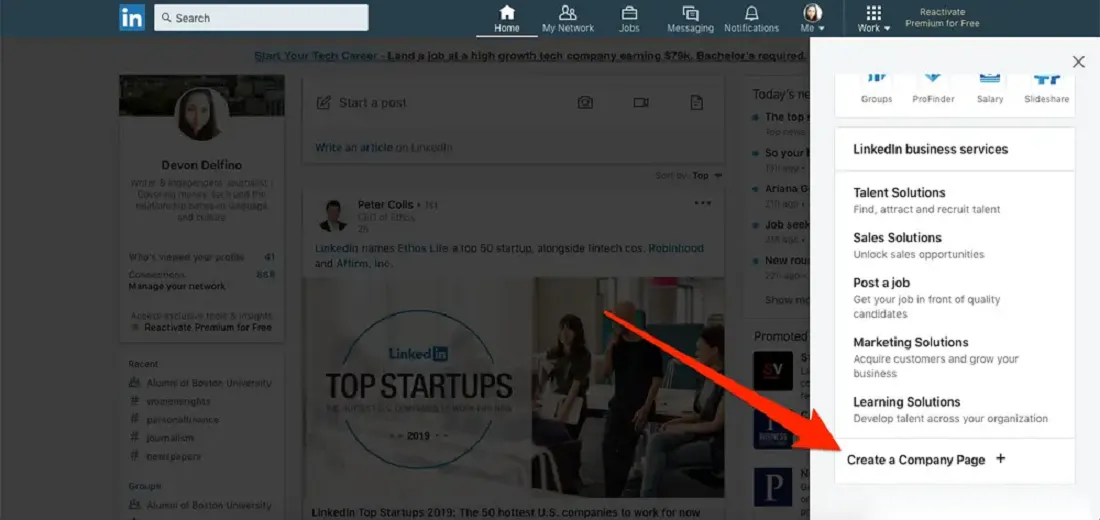 You are currently viewing How to Make a Business Page on Linkedin in the USA